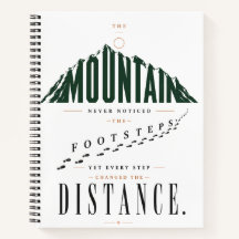 Mountain Footsteps Distance Quote