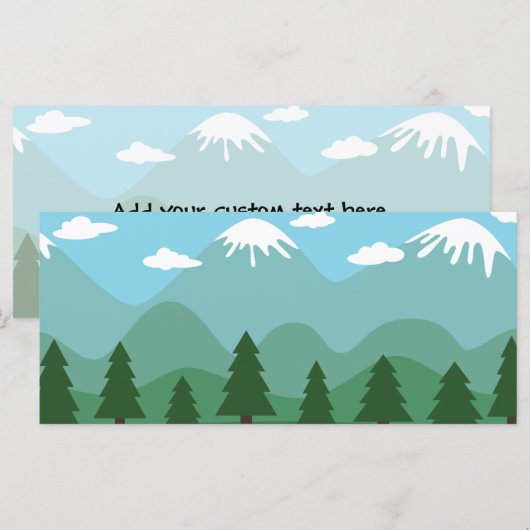 Mountain Forest (Front/Back)