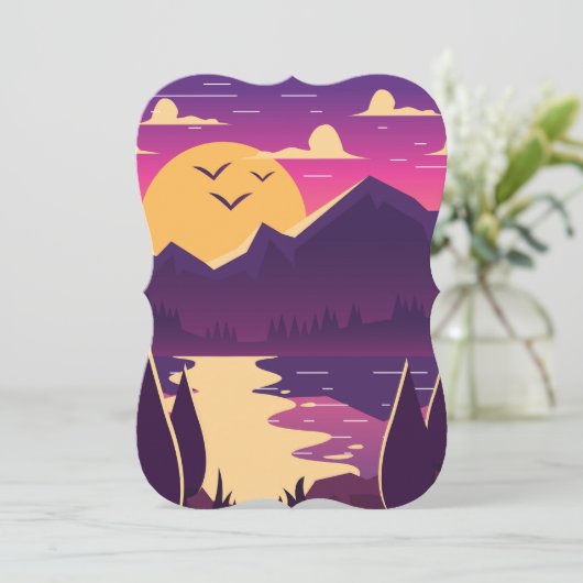 Mountain Forest Landscape (Standing Front)