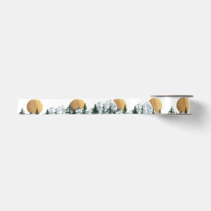 Mountain Forest Paradise Handfasting Satin Ribbon