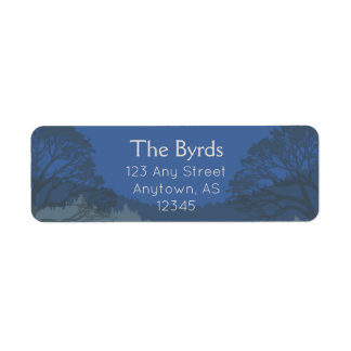 Mountain Forest Return Address Labels