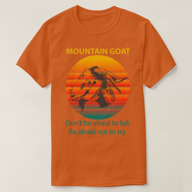 Mountain goat  (7)  T-Shirt (Design Front)