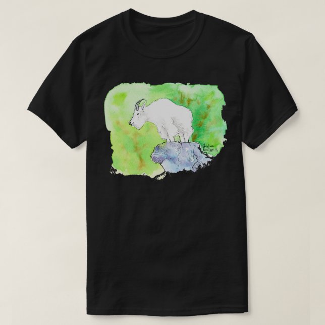Mountain Goat   (9)  T-Shirt (Design Front)