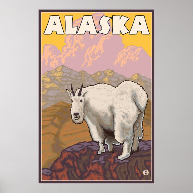 Mountain Goat - Alaska Poster (Front)