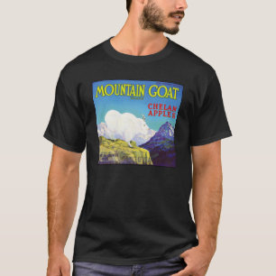 Mountain Goat Apples Vintage Crate Label T-Shirt