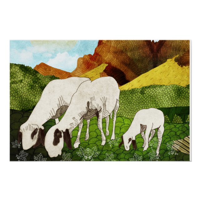 Mountain Goat Poster (Front)