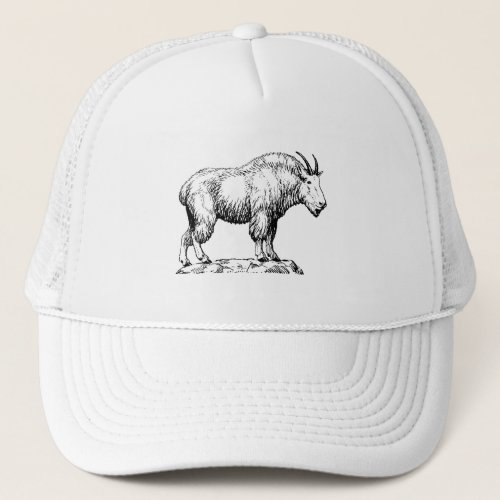 Mountain Goat Trucker Hat