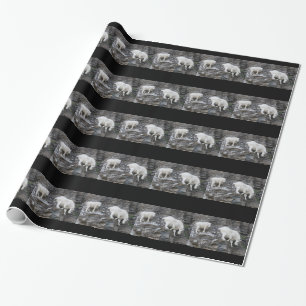 mountain goat wrapping paper