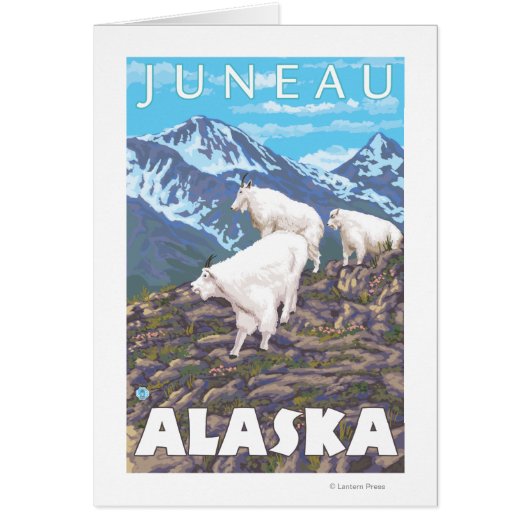 Mountain Goats Scene - Juneau, Alaska (Front)