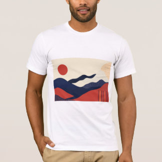 Mountain graphic t-shirt, perfect for nature lover T-Shirt