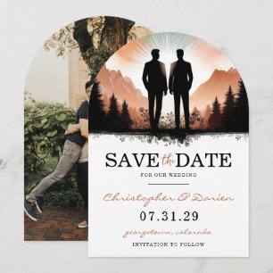 Mountain Grooms Save The Date