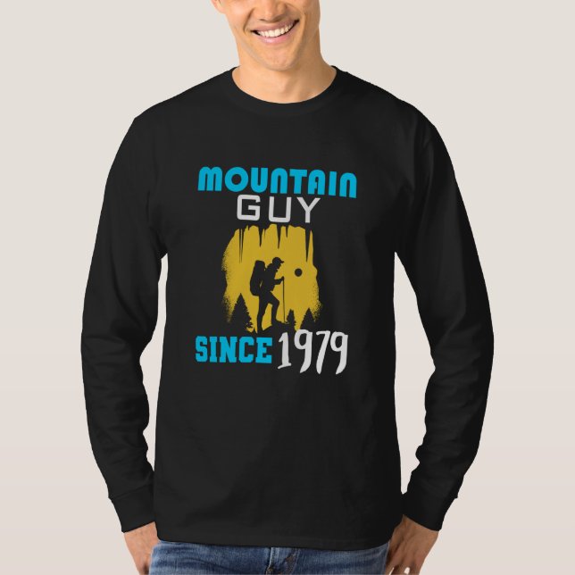 Mountain guy since 1979 T-Shirt (Front)