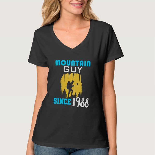 Mountain guy since 1988 T-Shirt (Front)