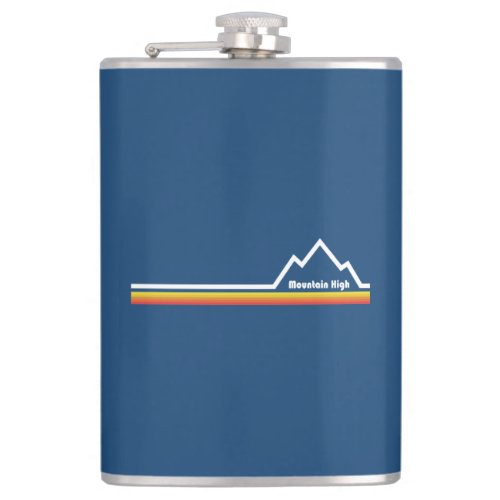 Mountain High Resort California Flask