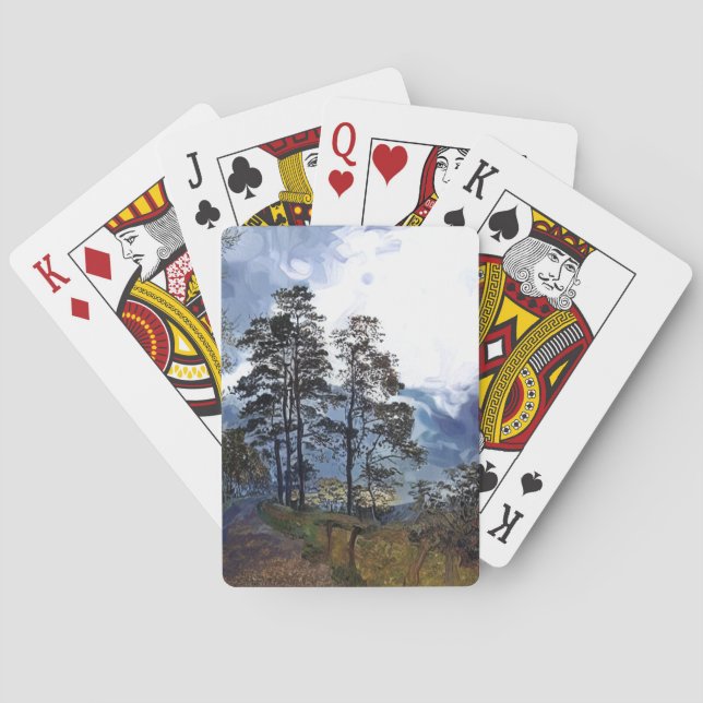MOUNTAIN HIKE POKER CARDS (Back)
