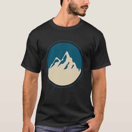 Mountain Hiking Camping Nature Lover Hiker Camper  T-Shirt