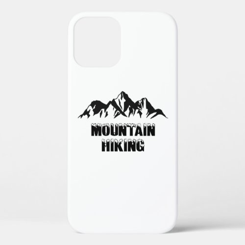 Mountain hiking iPhone 12 case