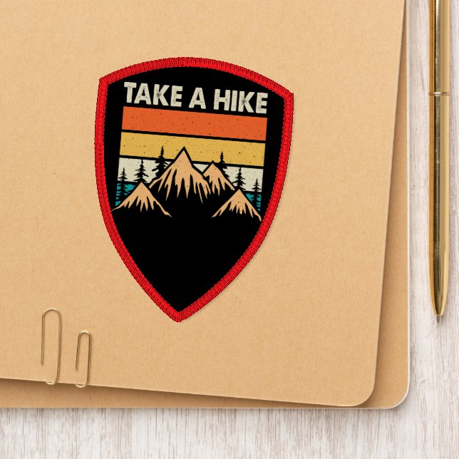Mountain Hiking Escapade Patch (On Folder)