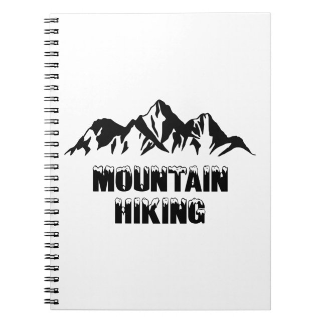 Mountain hiking notebook (Front)