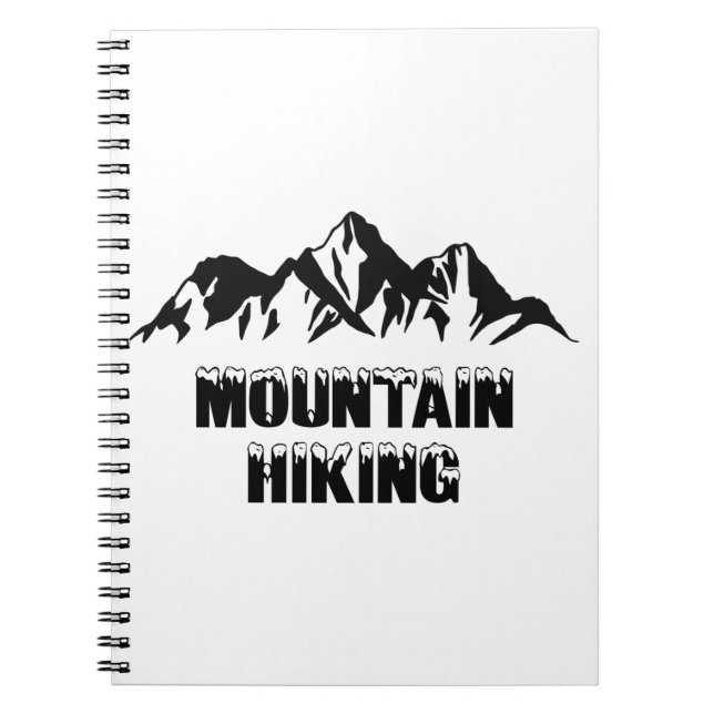 Mountain hiking notebook (Front)