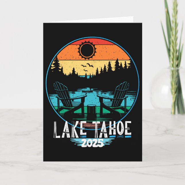 Mountain Hiking Skiing Family Vacation 2025 Trip L Card (Front)