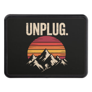 Mountain Hiking Unplug Hitch Cover