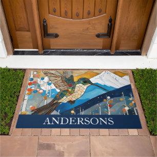 Mountain Hummingbird  Doormat