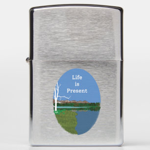 Mountain is calling zippo lighter