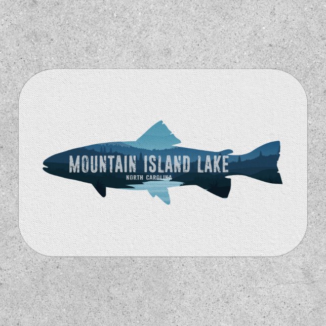 Mountain Island Lake North Carolina Fish Patch (Front)