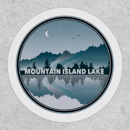 Mountain Island Lake North Carolina Reflection Patch