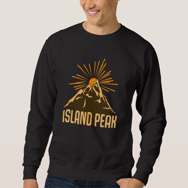 Mountain Island Peak Sweatshirt (Front)