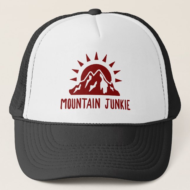 Mountain Junkie Trucker Hat (Front)