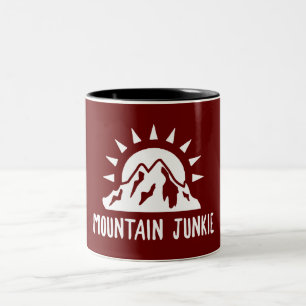 Mountain Junkie Two-Tone Coffee Mug
