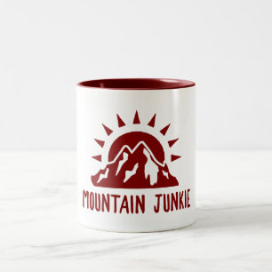 Mountain Junkie Two-Tone Coffee Mug