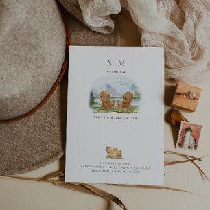 Mountain Lake Chairs Rustic Outdoor