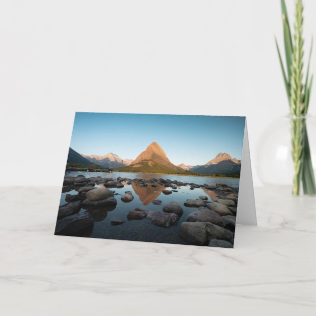 Mountain Lake | Glacier National Park Card (Front)