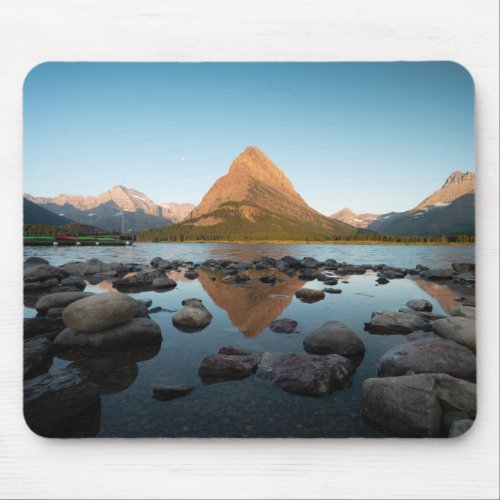 Mountain Lake  Glacier National Park Mouse Pad