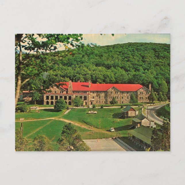Mountain Lake Hotel, Virginia Postcard (Front)