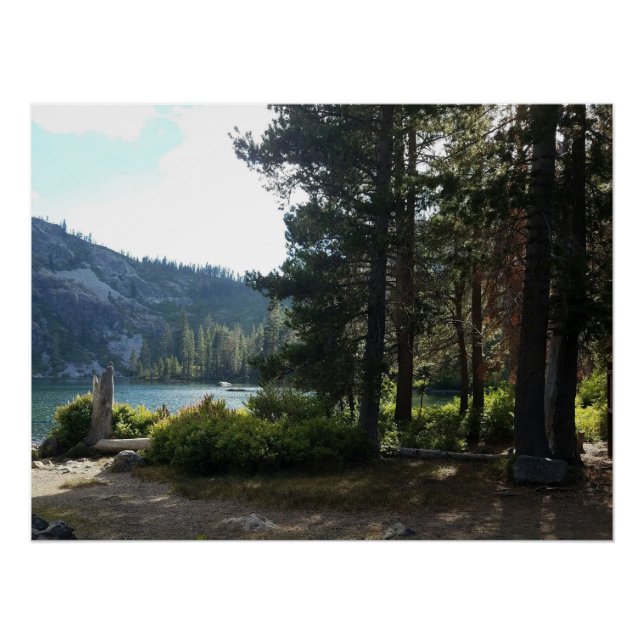 Mountain lake poster (Front)