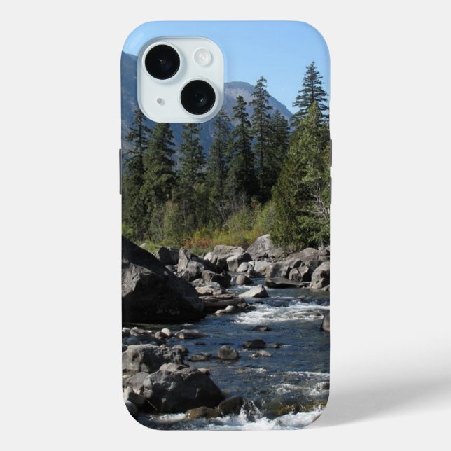 Mountain Lake Scenic Photo Case-Mate iPhone Case (Back)