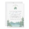 Mountain Lake Theme Watercolor Bridal Shower