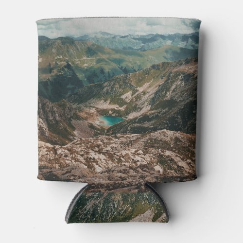 Mountain Lake Wildlife Elevated Serenity Can Cooler