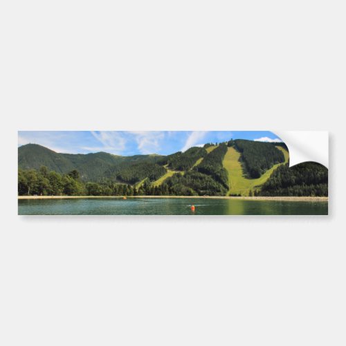 Mountain Lakes Reflection Bumper Sticker