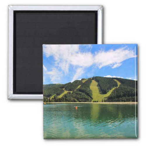 Mountain Lakes Reflection Magnet