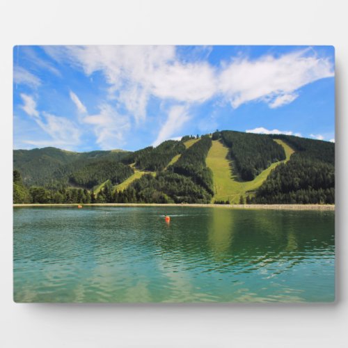 Mountain Lakes Reflection Plaque