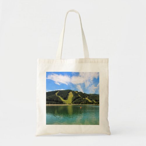 Mountain Lakes Reflection Tote Bag