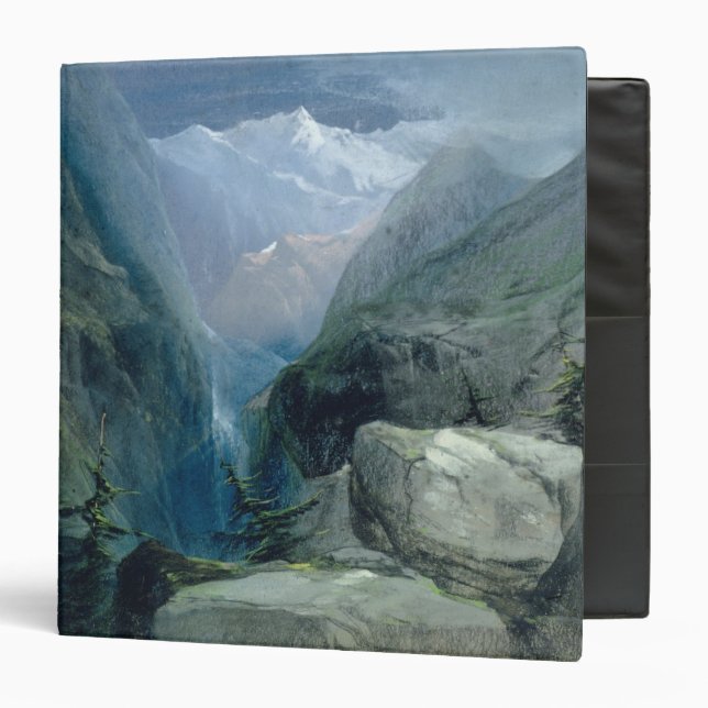 Mountain Landscape 3 Ring Binder (Front/Inside)