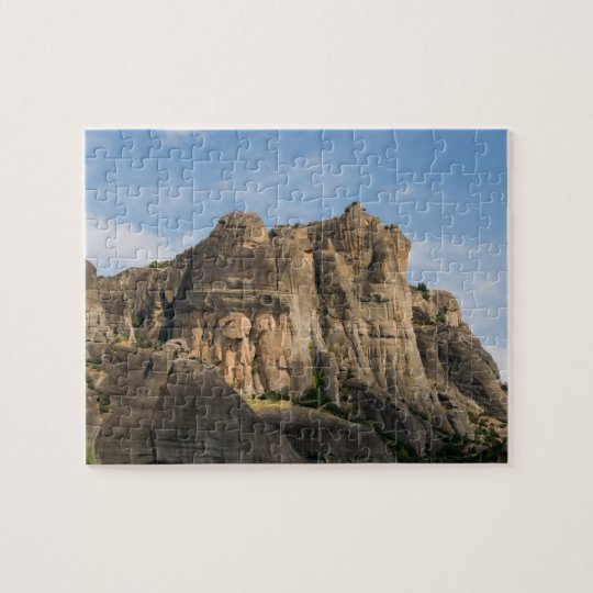 Mountain Landscape Meteora Greece Puzzle