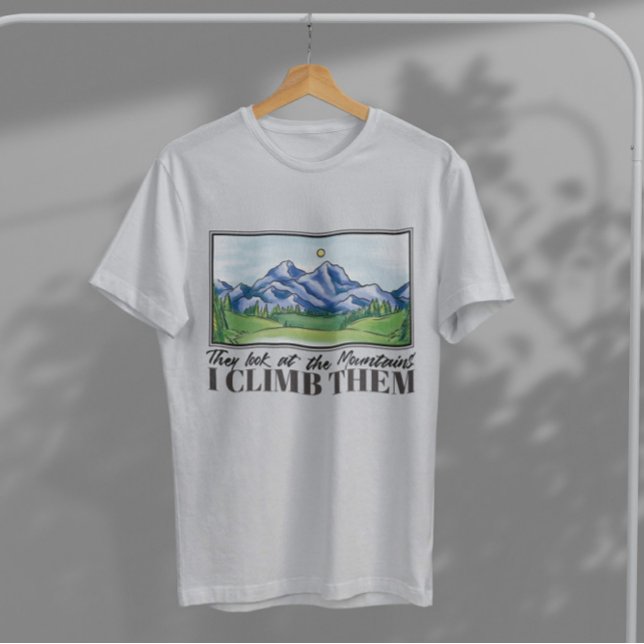 Mountain Landscape Painting  T-Shirt (Creator Uploaded)