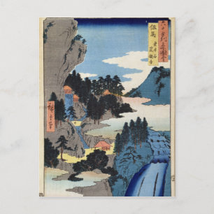 Mountain landscape postcard